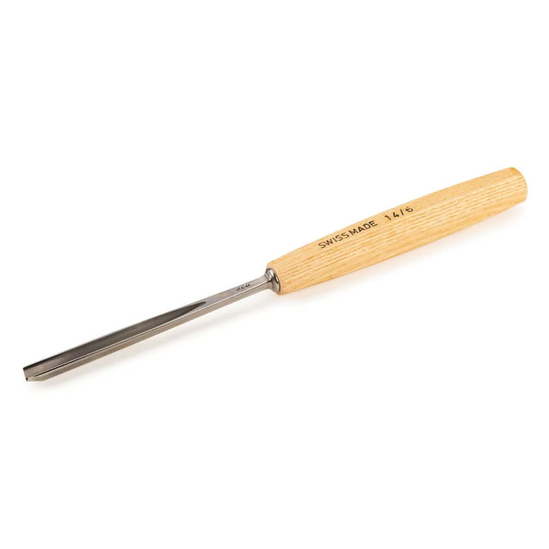 V-Parting Tool - Types:Full Size - Sweep:Number 14 - Size:6 mm